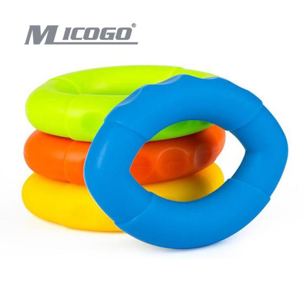 Silicone Portable Hand Grip Gripping Ring Carpal Expander Finger Trainer Grip Strength Rehabilitation Pow Stress Ring Ball