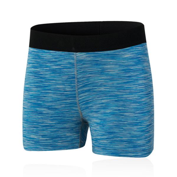 Elastic High Waistband Wicking Wholesale Mulheres Correndo Desportos Yoga Shorts