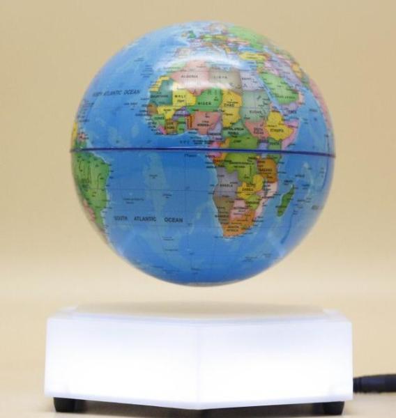 new hexagon magnetic floating levitate globe gift 6inch 7inch 8inch for decor office