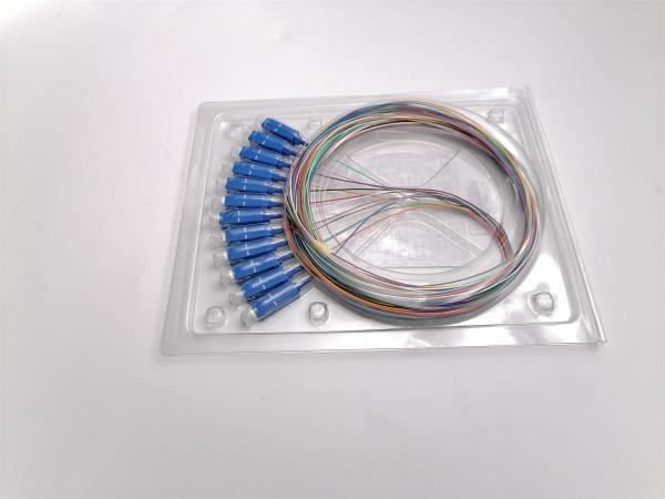 trança da fibra ótica das fibras OS2 Unjacketed do SC UPC 12 de 3ft