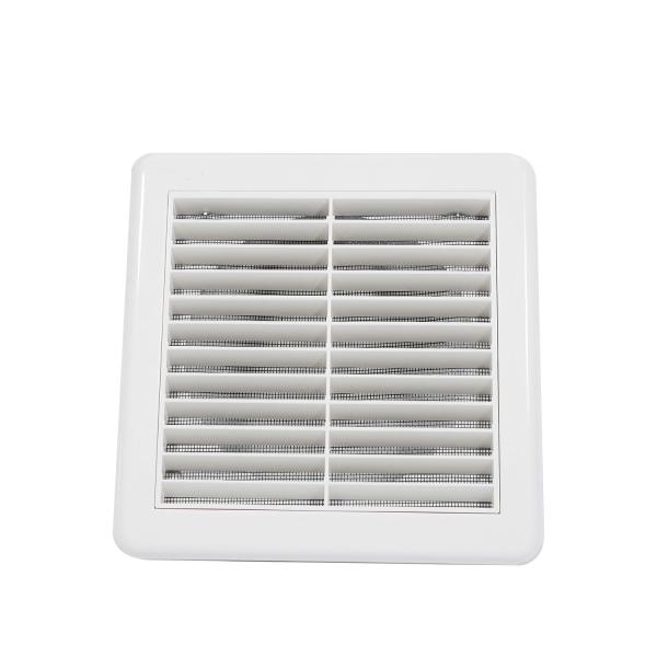 Grelha de ventilação de porta de banheiro personalizada com ventilador de fluxo axial e ventilador de fluxo axial