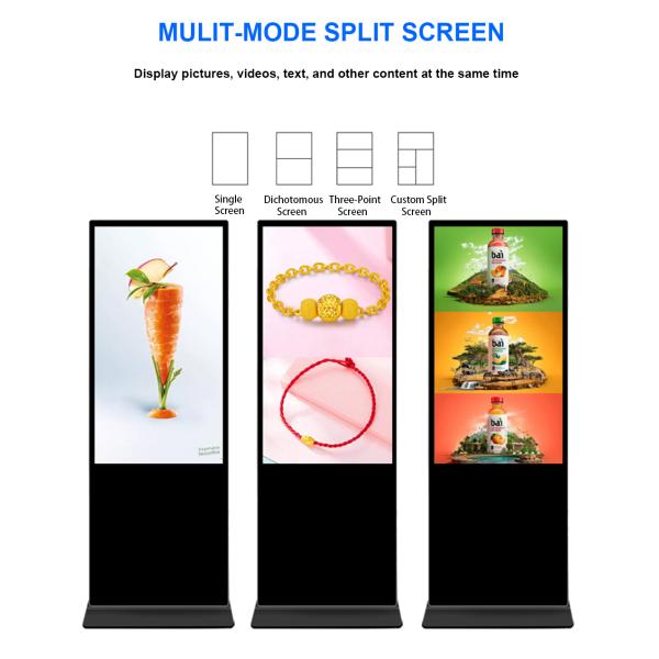 43Inch пол стоящий LCD рекламируя тотема Signage цифров дисплея вертикального