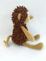 Chenille do bicho de pelúcia e algodão dos PP que enche o ODM bonito do OEM do brinquedo do macaco