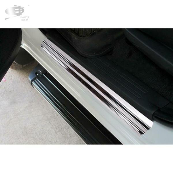 Stainless Steel Door Scuff Plate For Mitsubishi Triton L200 Double Cab 4doors 2019-On