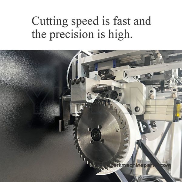 Horizontal Facing Unit Edgebander Cross-cut Assembly Edge Banding Machine End Cutting Units End Trimming