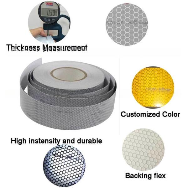 2 inch*50 yard Sew On PVC Solas Battenburg Marine Grade Reflective Tape Fabric Backing
