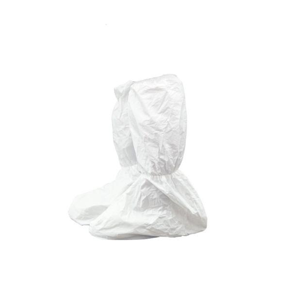 High Oylinder Protective Isolation Shoe Cover Non Woven Breathable Film Elastic Dust Proof