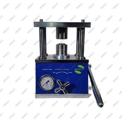 Máquina de desmontagem hidráulica para células de botão CR20XX