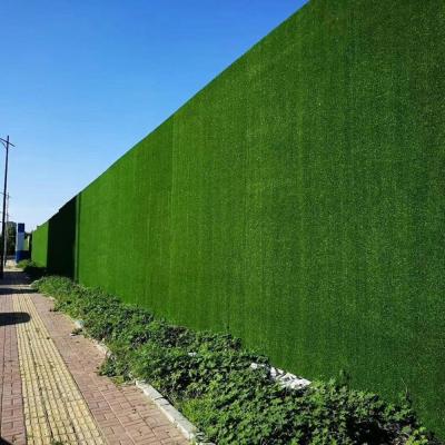 Synthetic Grass Backyard Fence Decoration Environmental Green Natural