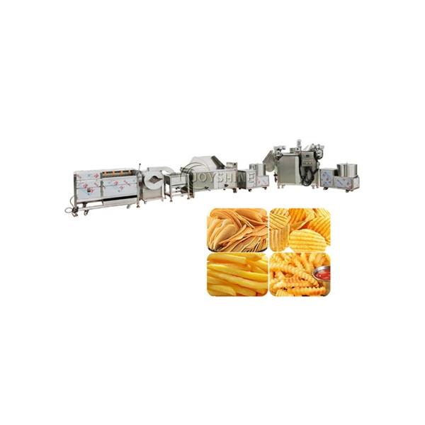 Máquina de fabricação de batatas fritas para produção de batatas fritas 4000*1100*2200mm