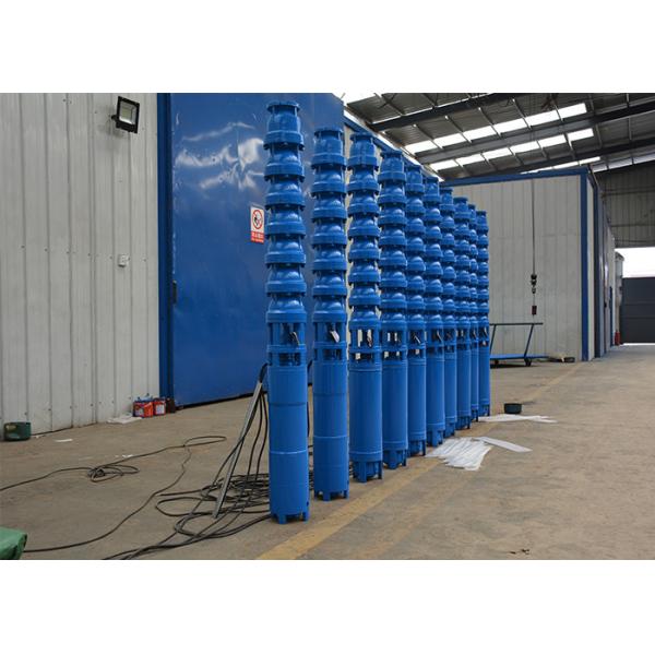 3 Phase 60hz / 50hz Deep Well Submersible Pump 10 - 600m Head Vertical Installation
