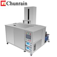 líquido de limpeza ultrassônico automático de 960L 40khz, máquina de limpeza do bloco de motor de Rohs