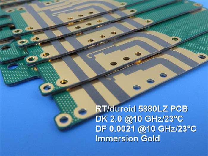Двойник доски 10mil PCB RT5880LZ разнослоистый Rogers встал на сторону