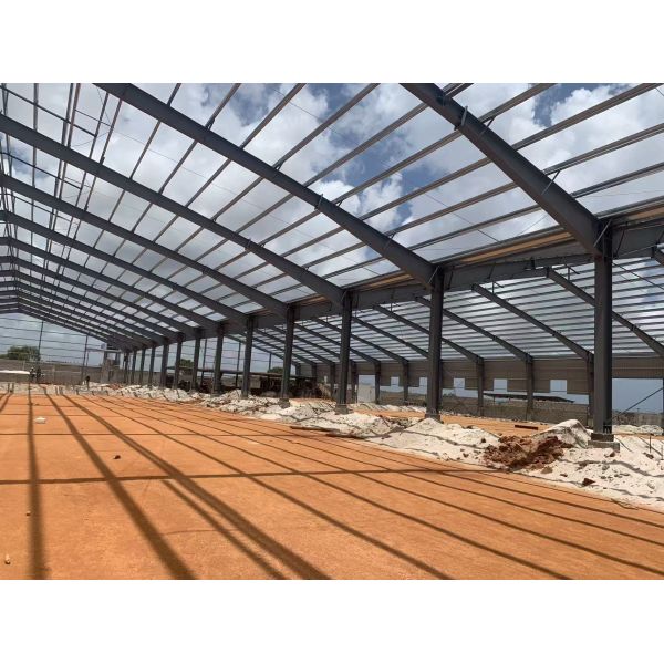 Large Span Steel Structures Steel Industrial Buildings Pre Engineered Steel Structure