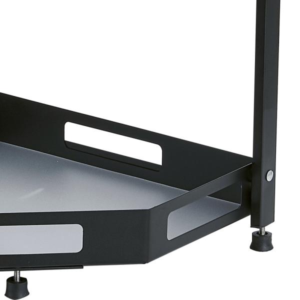 Сбережения объема запоминающего устройства Bathroom организатора шкафа специи яруса полки 3 угла кухни SS201