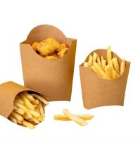 Boîte à emporter de collations frites