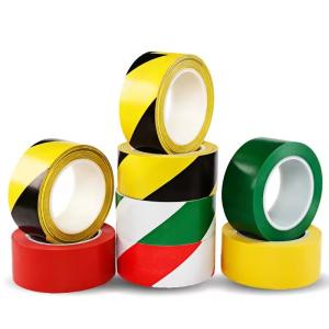 Non Adhesive PVC Yellow Warning Protection Caution Danger Barricade Tape For