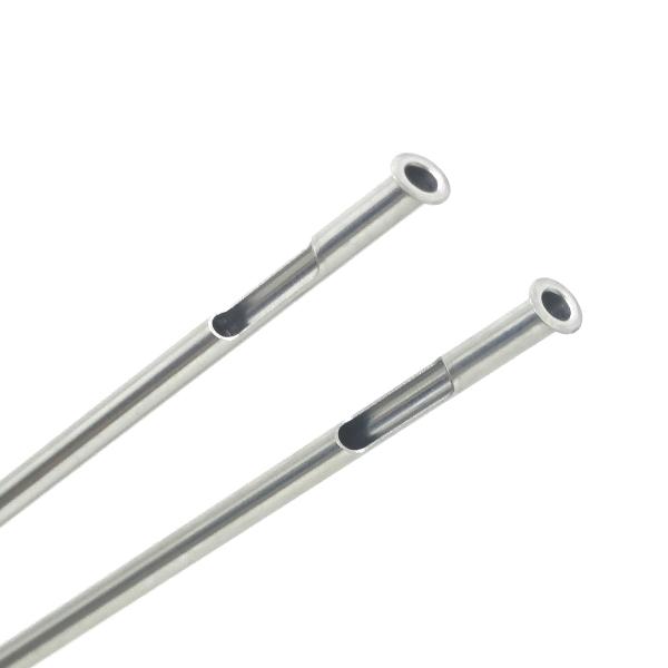 Capillary Side Hole Stainless Steel Medical Tubing 304 316 Grade Steel Flare Tube