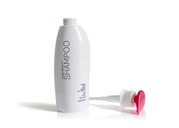 Streamline Shaped 500ml Shampoo Bottle / Amazing Looking Shampoo Dispenser Bottles