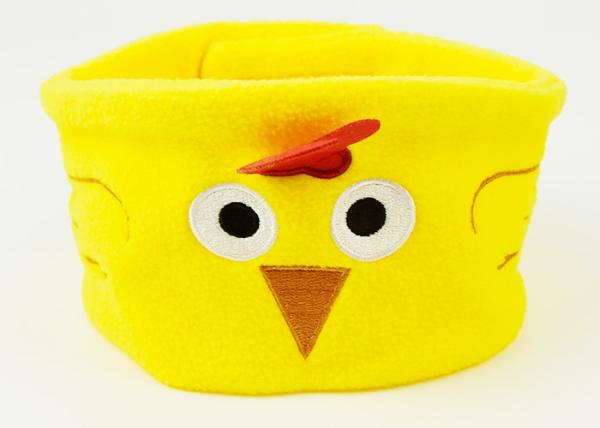 Cute On Ear Workout Headphones , Yellow Color Lightweight On Ear Headphones