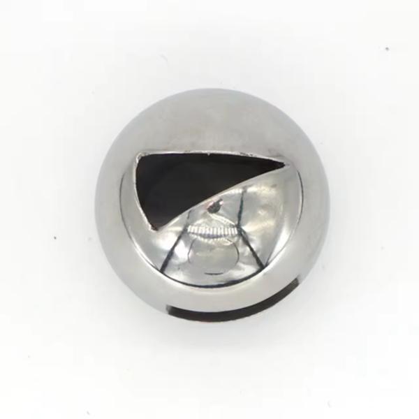 V-Shaped Stainless Steel Valve Ball with Superior Mirror Polished Surface