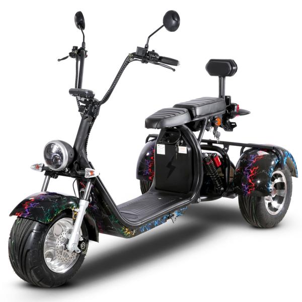 Motorcycles Scooters Electric Tricycle Motorcycle with 60V20AH Battery