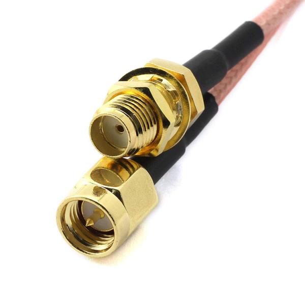 RG316 Coaxial RF SMA Male to SMA Female Jumper Connector Antenna Extender Extension Cable for Wifi Ham Radio GPS