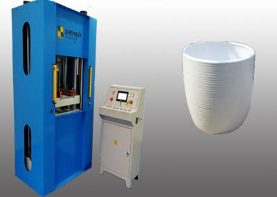 Energy Saving Hydraulic Powder Press Four Pillars PLC Control System