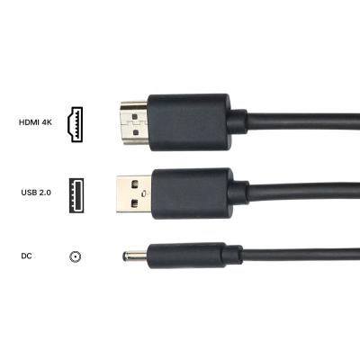 playstation vr cable 5M length PVC Black 3in1 vr cable for HTC VIVE