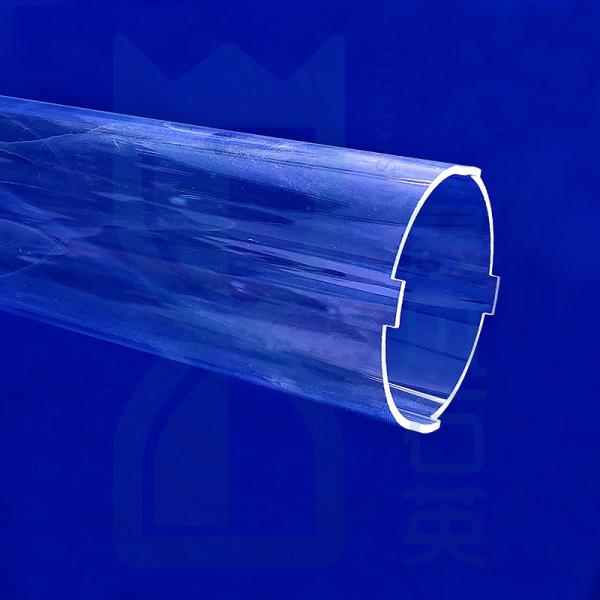1100C Strain Point Quartz Glass Tube For Optical Applications In Industrial Manufacturing