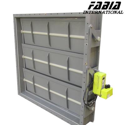 Válvula de fumo elétrica de aço inoxidável