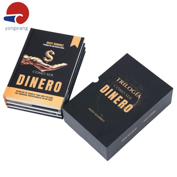 Multilingual Luxury Book Printing Full Color Offset Printing Books With Drawer Style Box