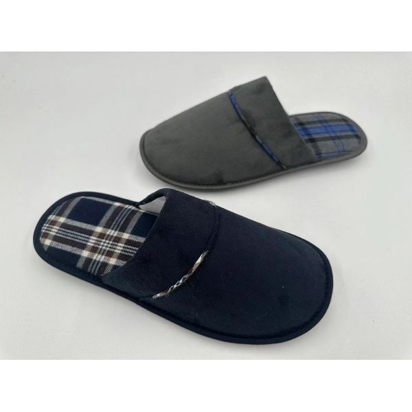 Logos personnalisés Chambre à coucher Homme Chaussures à chaussons à chaussures à chaussures à chaussures à chaussures