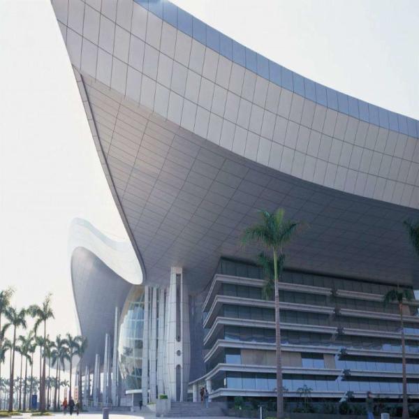 Customized Plain Wall Cladding Panel Aluminum Facade Panel Wall Decoration