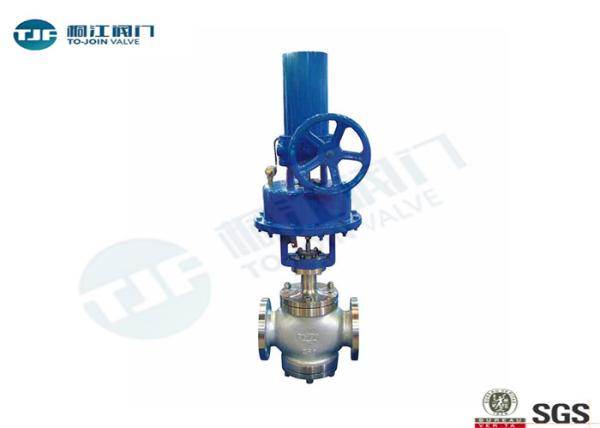 SUS 316 Steam Control Valve Piston Type Pneumatic Quick Cut Off Valve