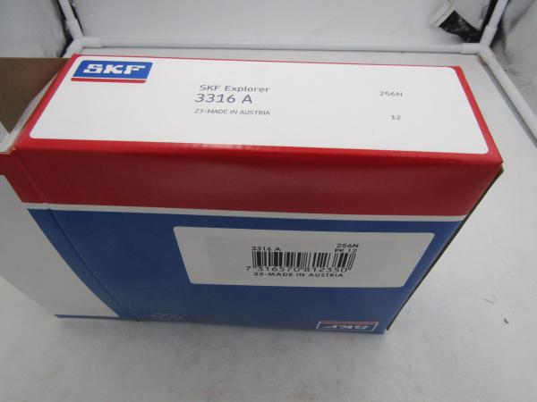 Durable 3316 High Precision Angular Contact Ball Bearing Skf 80x170x68.3mm