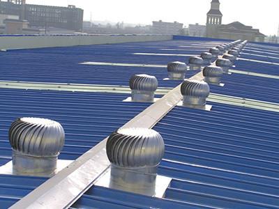 Ventilador de ventilação universal de telhado com corrente elétrica AC e lâminas de aço inoxidável