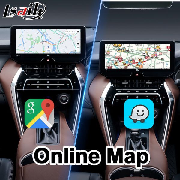 Lsailt Android Carplay Navigation Video Interface for 2020-Present Toyota Harrier Venza Support Radio Module