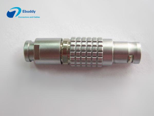 Tomada masculina circular FGG.1B.304 do tamanho 4pin de Lemo FGG 1b do conector de cabo