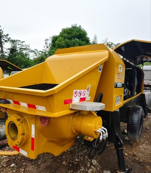 2017 Sany 8018 Diesel Trailer Mounted Concrete Pump