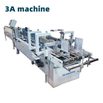 Caixa de papel de fabricação 70mm-400mm 3ACQ*580 Máquina de colagem automática de pastas