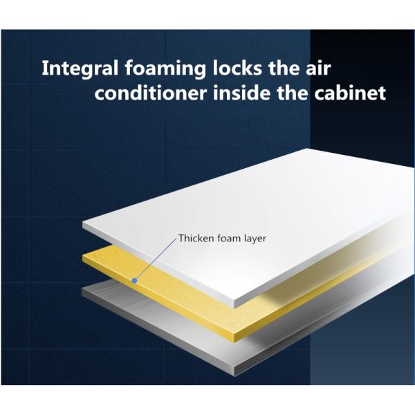 Голубой светлый коммерчески материал приведенный нержавеющей стали замораживателя холодильника