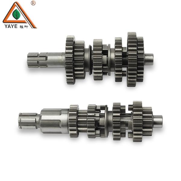 Motorcycle Steel Counter Shaft And Main Shaft For Honda CG125 CG150 Engine Gears