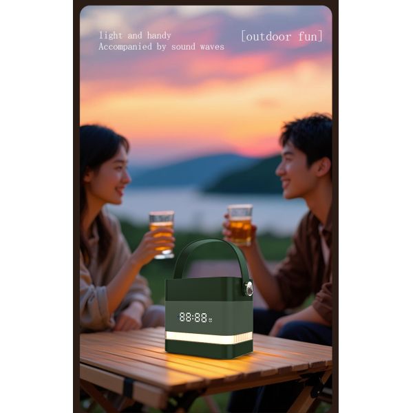 Sleep Aid White Noise Bluetooth Speaker,7 Natural Sound Effects,Atmosphere System