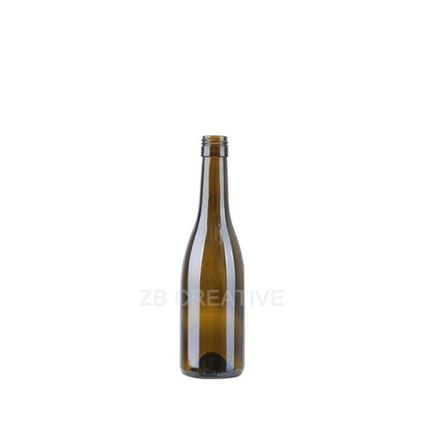Screw Cap Burgundy Wine Bottle 375ml Demi Slope Shoulder Pinot Noir 290g 2327S