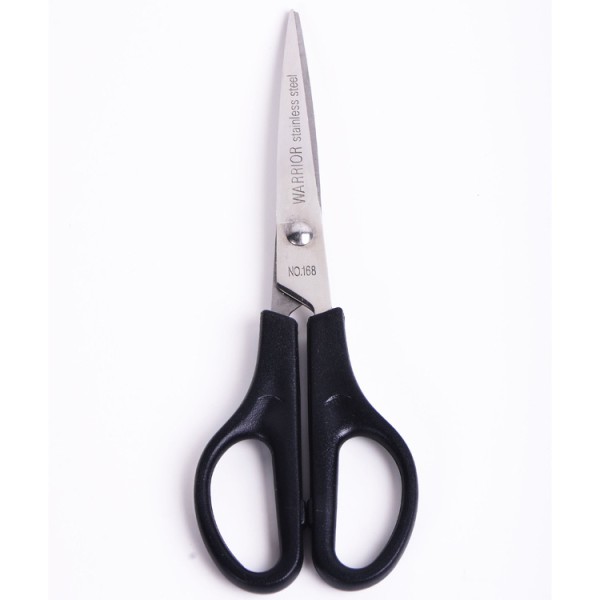 Wholesale multipurpose reliable quality 6.5 inch students black scissors