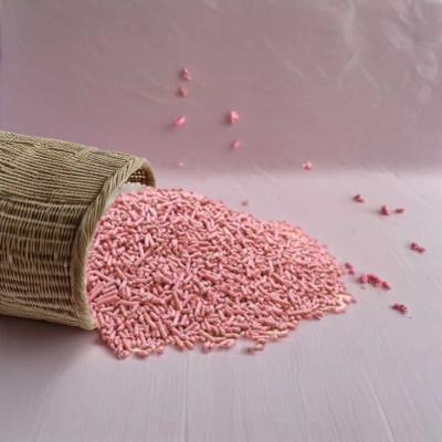 Easy Scooping 100% Natural Flushable Peach Cat Litter Fast Clumping Cat Toilet Sand