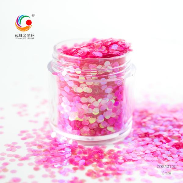 3mm Rainbow Dream Colors Luna Corazón Estrella Formas especiales Calidad cosmética Brillo Polvo Camaleón Sequin DIY Pegamento para uñas Pigmento