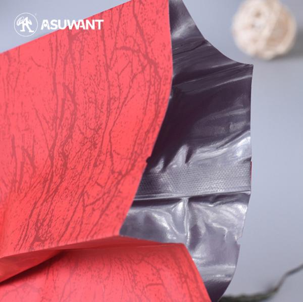Flat Bottom MOPP VMPET Aluminum Foil Coffee Bag Gravure Printing