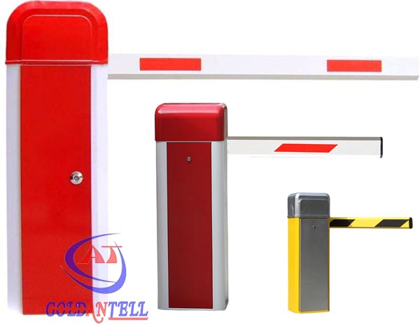 Motorised entrance Boom Barrier Gate , car park barriers 1 - 5 Meters Straight Arm
